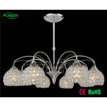 Alta qualidade 8 luzes de cristal lustre / pingente de iluminação para sala de com